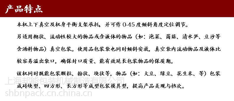 供應嘉興上海江蘇大米真空包裝機食品包裝機液體真空包裝機傾斜式真空